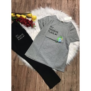 ĐỒ BỘ MẶC NHÀ THUN COTTON SỊN MÁT ĐẸP