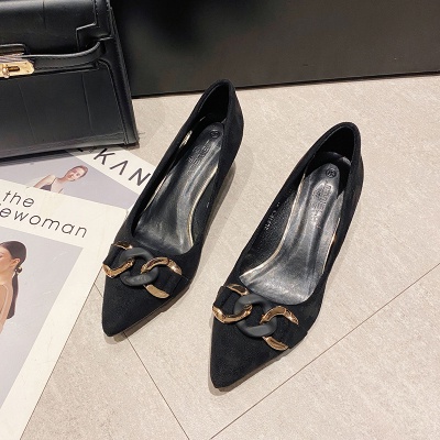 Giày đế xuồng mũi nhọn gót cao 5cm và 8cm đủ size 33/40   210222