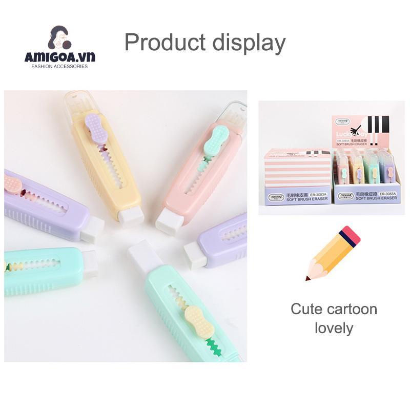 ✨✨Bút Tẩy Xóa Dạng Đẩy Họa Tiết Hoạt Hình Sáng Tạo