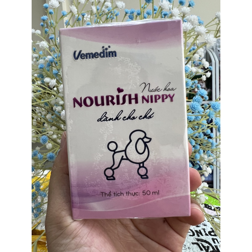 NƯỚC HOA CAO CẤP DÀNH CHO THÚ CƯNG NOURISH NIPPY 50ML