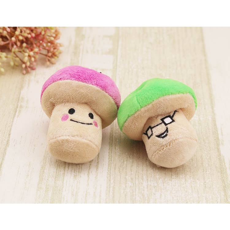 Nấm Nhồi Bông Phát Ra Âm Thanh Vui Nhộn Dành Cho Thú Cưng