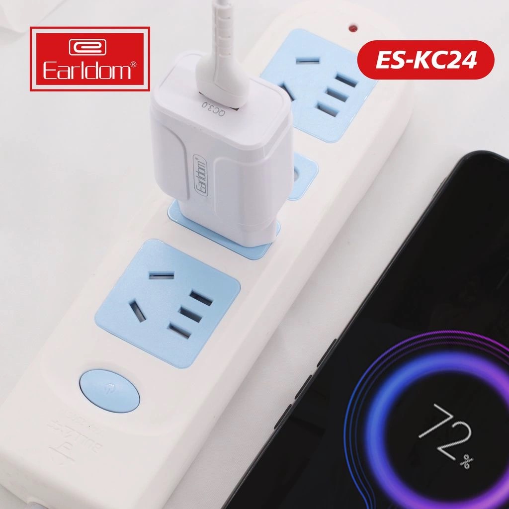 Sạc Nhanh Earldom 18W ES - KC24 Chính Hãng Bảo Hành 1 Năm