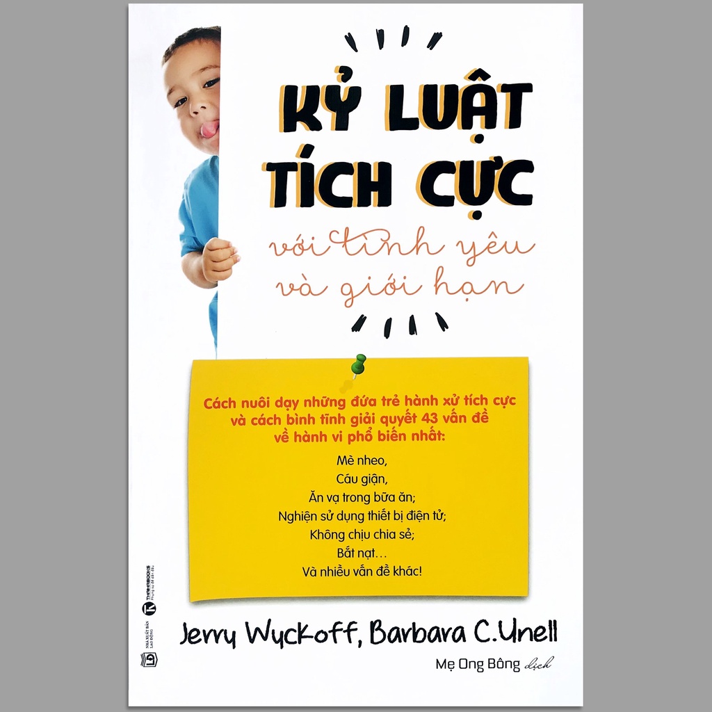 Sách - Kỷ Luật Tích Cực Với Tình Yêu Và Giới Hạn - xây dựng tính kỷ luật cho trẻ