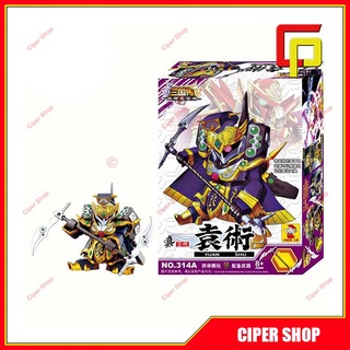 Mô hình Gundam sd Tam Quốc - Viên Thuật 314A - gundam trung quốc