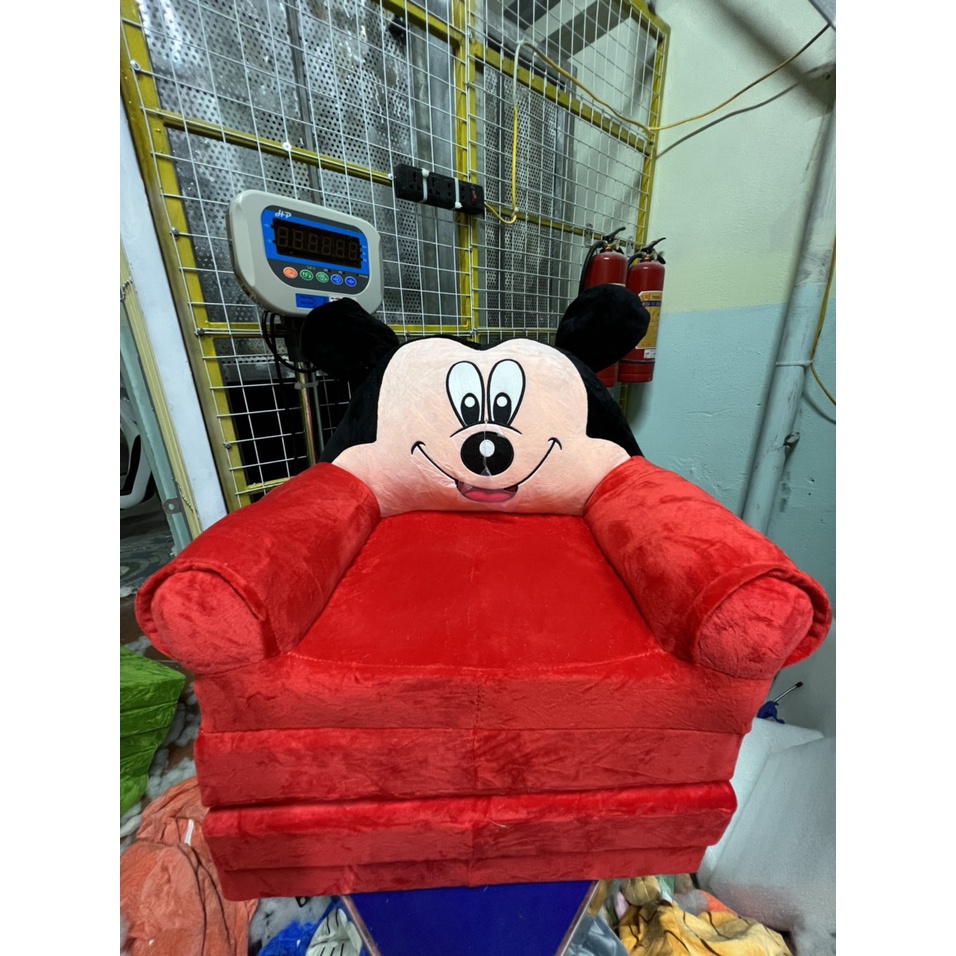 Ghế sofa cho bé, ghế lười hình thú cho bé 4 tầng Vương miện hồng
