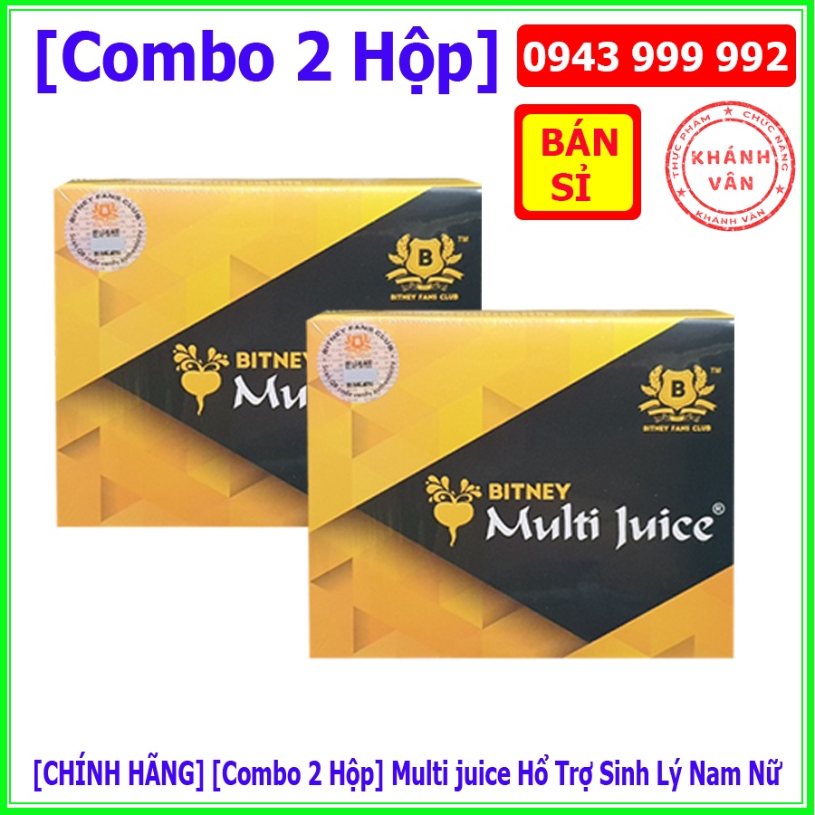 Combo 2 Hộp Multi Juice Của Malaysia