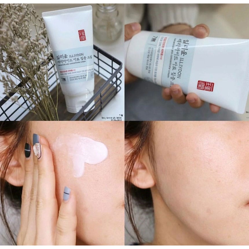 Kem Dưỡng Ẩm Hàn Quốc Illiyoon Ceramide Ato Concentrate Cream