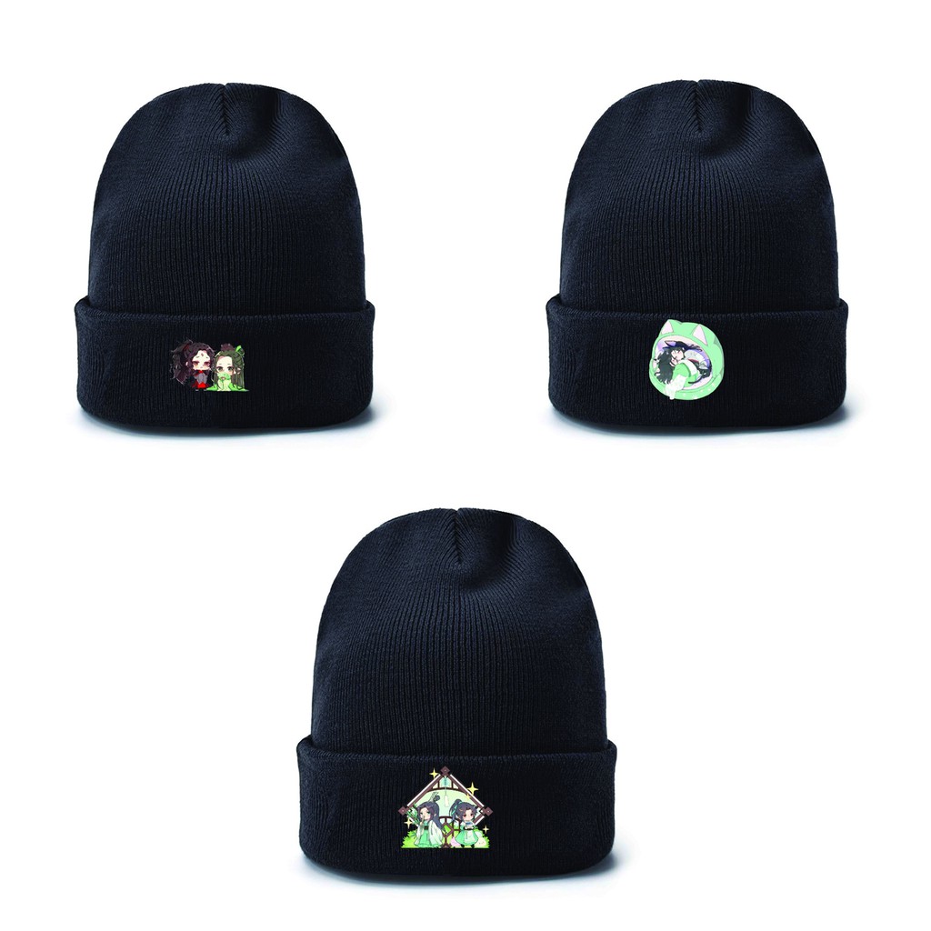 Mũ len in hình HỆ THỐNG TỰ CỨU CỦA NHÂN VẬT PHẢN DIỆN chibi xinh xắn thời trang nam nữ