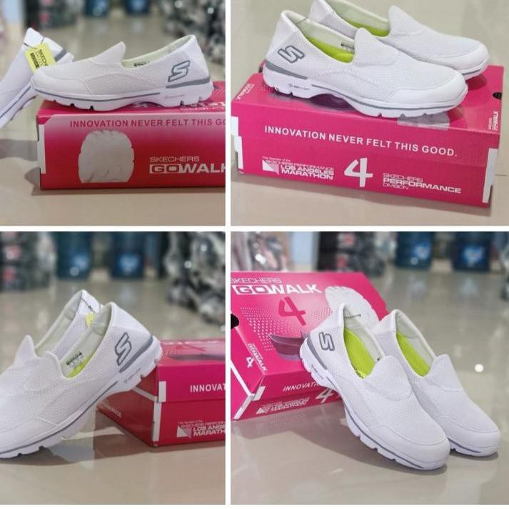 Skechers Giày Lười Nữ Thời Trang Trẻ Trung