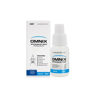 Thuốc nhỏ mắt cho chó mèo Alkin Omnix