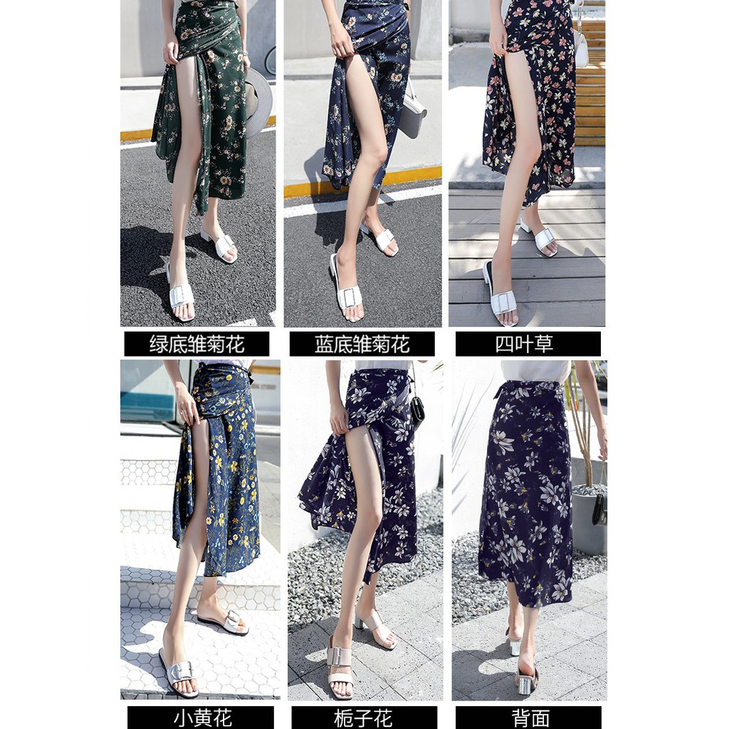 Chân Váy Chiffon Dài Chống Nắng Phối Dây Buộc Thời Trang Cho Nữ | BigBuy360 - bigbuy360.vn