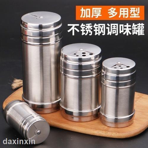 Lọ Đựng Gia Vị Bằng Thép Không Gỉ Có Lỗ Tiện Dụng