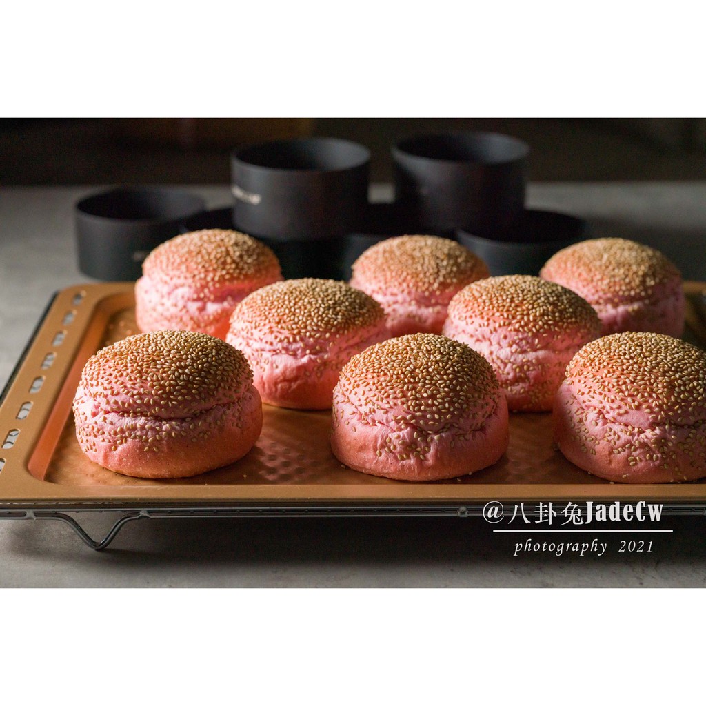 Khuôn Tròn Làm Bánh Burger 10 x 5cm