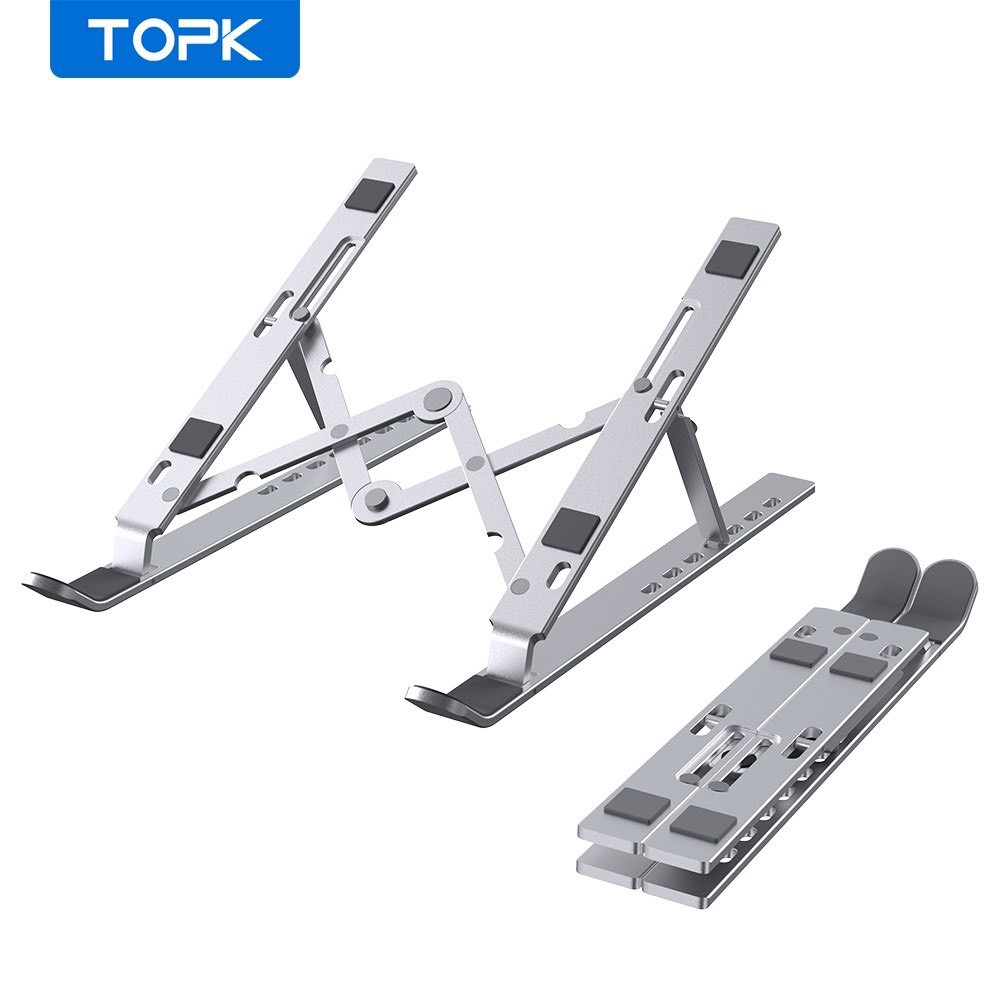 Đế Tản Nhiệt Gập Nhỏ Gọn &Tùy Chỉnh Độ Cao Laptop Stand Nhôm