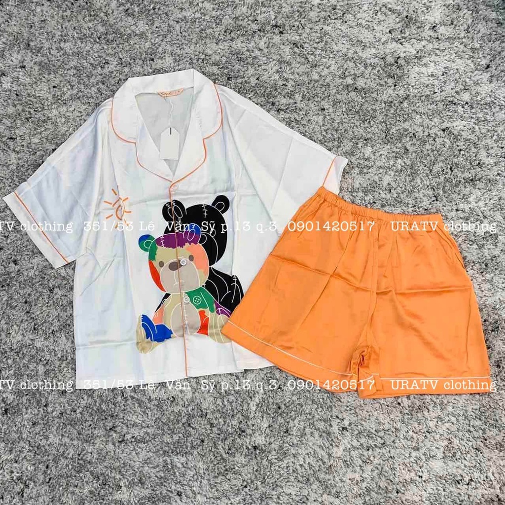 Set pijama đùi bear