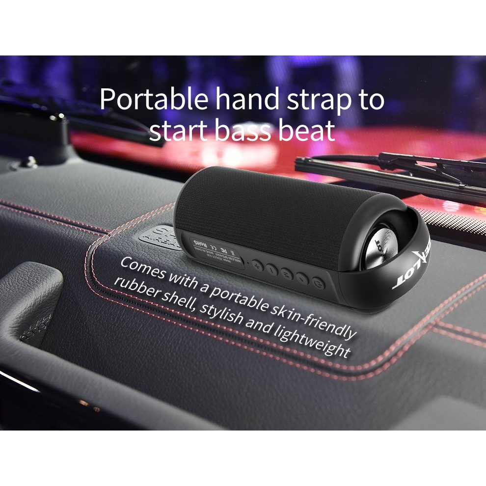Zanzealot Loa bluetooth Không Dây s36 tws Âm Thanh Siêu Trầm Có mic Chất Lượng Cao