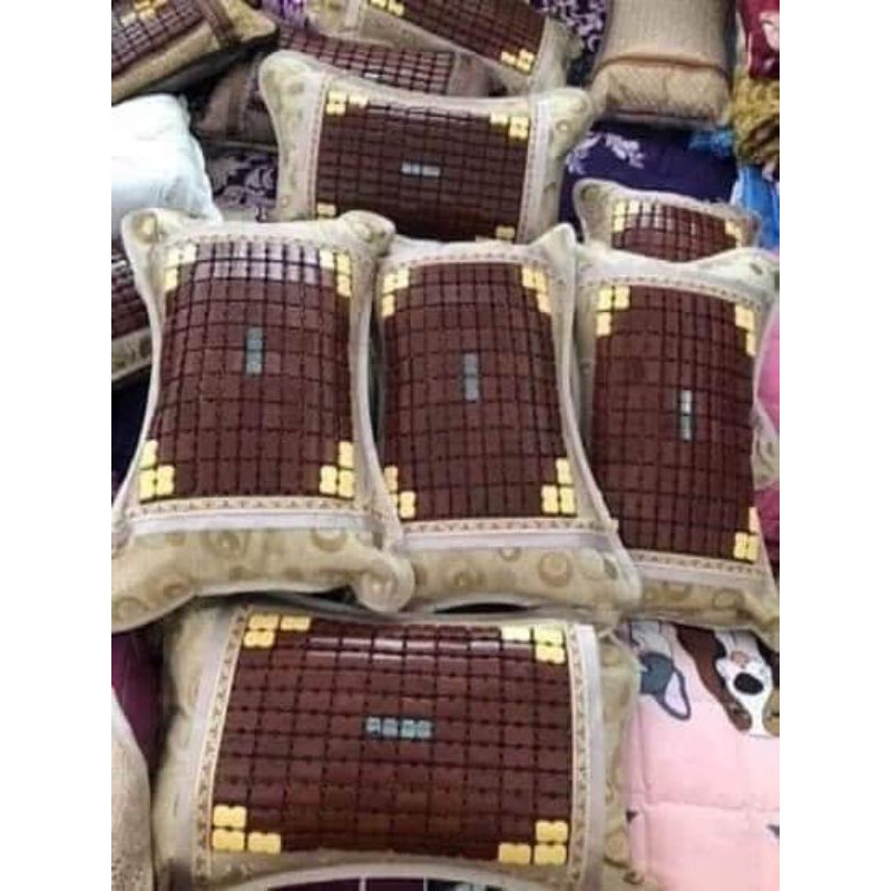 gối trúc mây