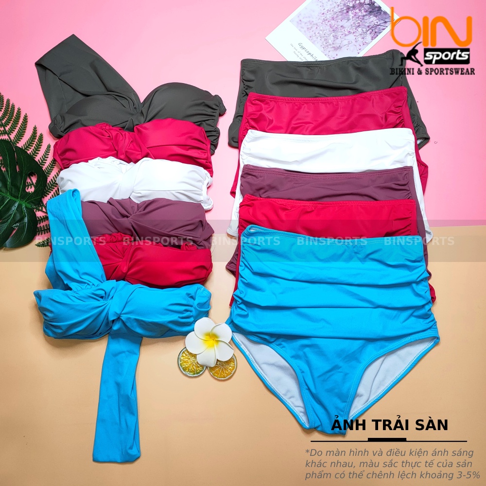 Bikini Hai Mảnh Mẫu Mới Siêu Hot Freesize Bin Sports BHV026