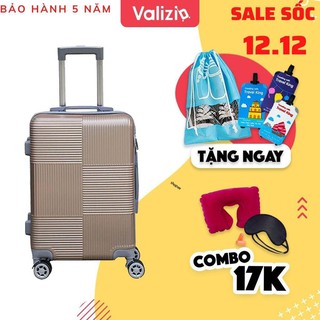 Vali kéo chống va đập, Vali du lịch tay kéo nhôm không rỉ sét VALIZIO 821