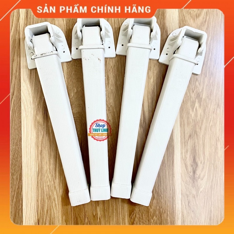 Chân bàn nhựa trắng sang trọng cao 30cm