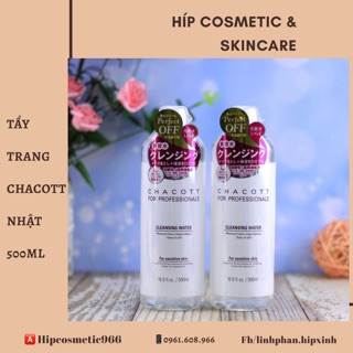 Tẩy Trang Chacott Nhật Bản siêu sạch dịu nhẹ