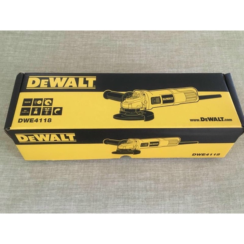 Máy Mài Góc Có Chỉnh Tốc Độ 950W 100 125 mm DEWALT  - Chính Hãng SKU DWE4118 DWE4119 DWE4118-B1 DWE4119-B1