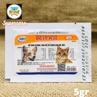 Bio vit Plus 5Gr - Sản phẩm Bổ Sung  Chó Mèo