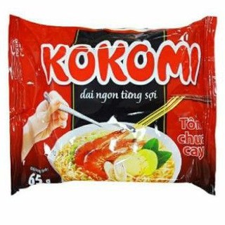 1 gói mì tôm Kokomi vị tôm chua cay 65g