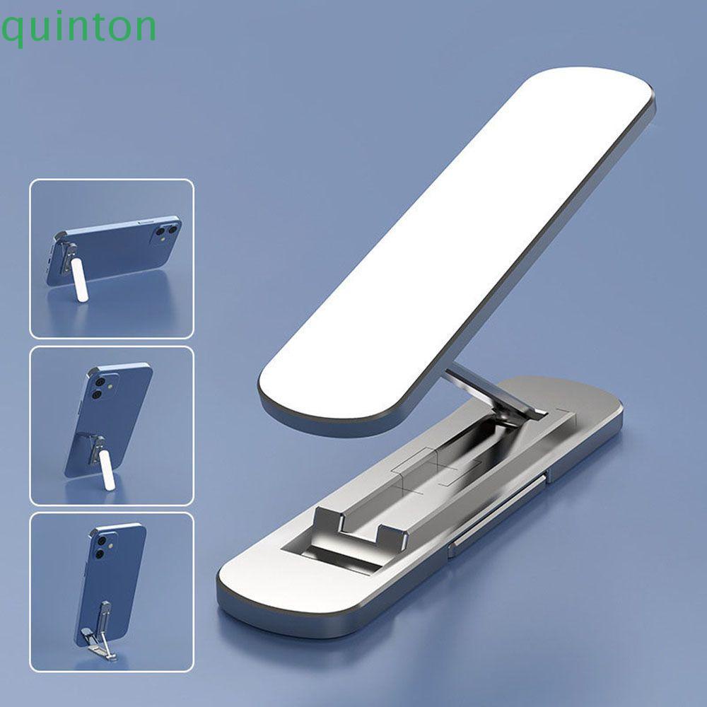 Giá đỡ điện thoại / máy tính bảng mini bằng kim loại nhiều màu vô hình có thể gấp gọn tiện lợi