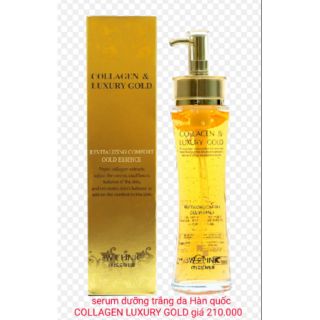 Serum dưỡng trắng da collagen luxury Hàn quốc