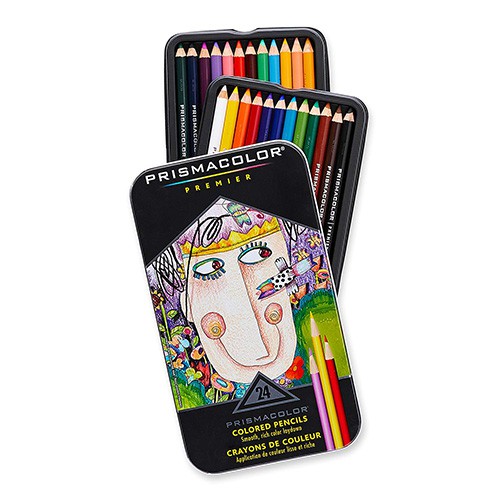 Bộ bút chì màu Prismacolor Premier Soft Core Pencils – 24 Màu