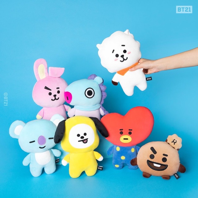 BT21 MINI FLAT BODY CUSHION_ Thêm quà từ LINE FRIENDS