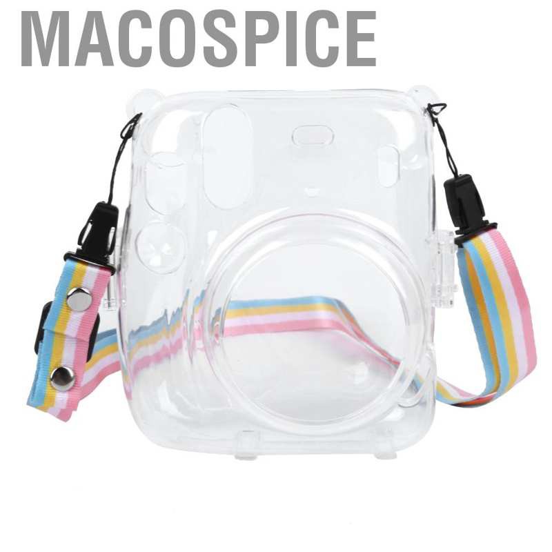 FUJIFILM Vỏ Máy Ảnh Trong Suốt Kèm Dây Đeo Cho Fujifilm Instax Mini 11