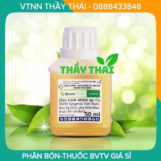 [FREESHIP-CHÍNH HÃNG] Score 250E Đặc trị nấm bệnh, thán thư, đốm vòng, sương mai cho rau màu và cây ăn trái