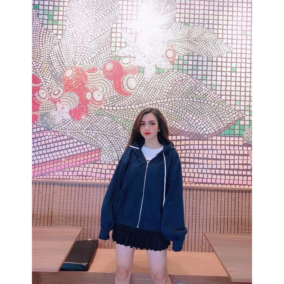 Áo KHOÁC Hoodie TRƠN 4 Màu Nam Nữ Unisex