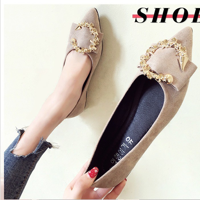 Giày lười đế bệt Nữ Đế Bằng Thời Trang 2020 | BigBuy360 - bigbuy360.vn