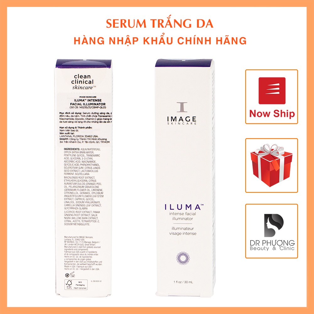 [CHÍNH HÃNG] SERUM  GIẢM NÁM DƯỠNG TRẮNG DA IMAGE ILUMA INTENSE FACIAL ILLUMINATOR