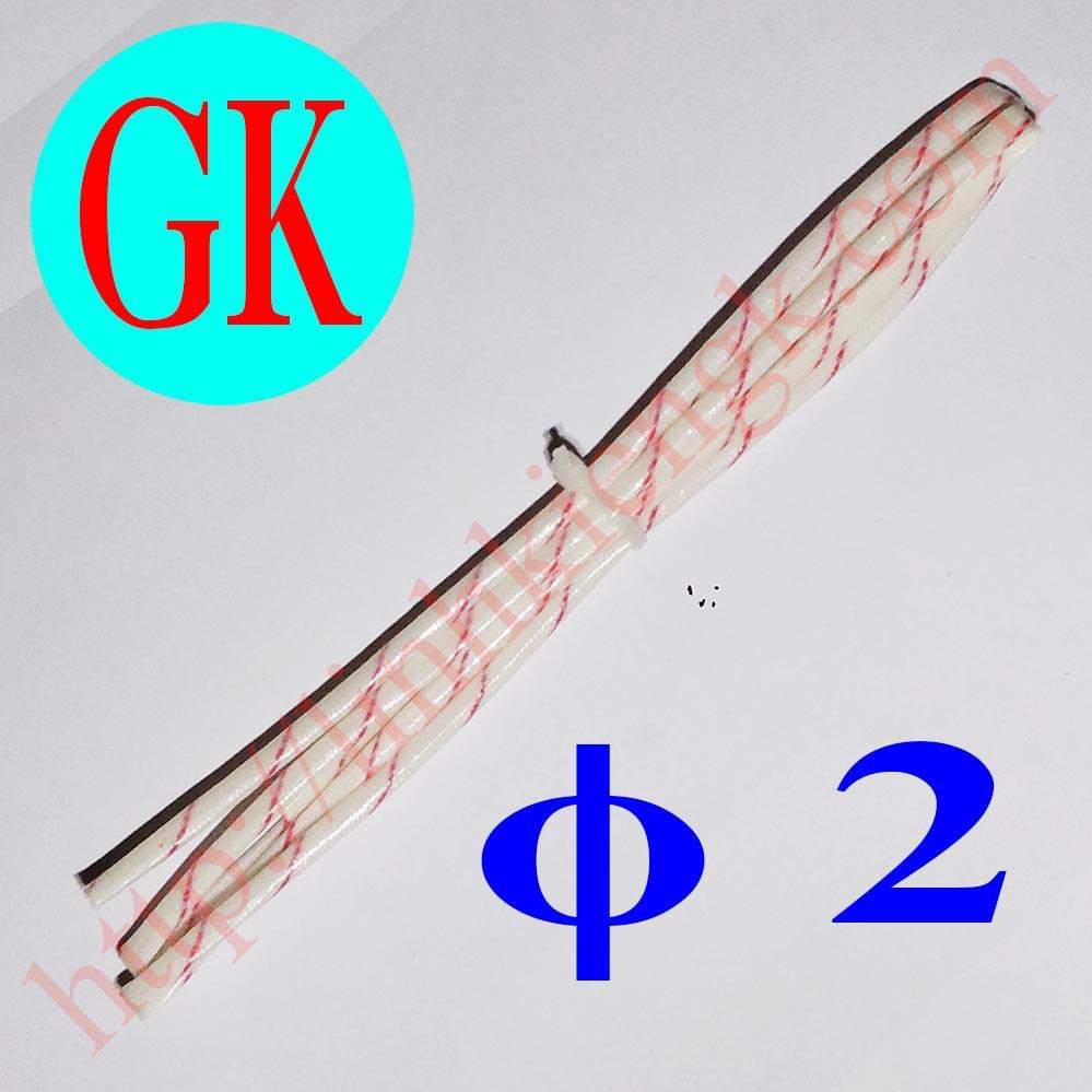 [10 sợi] Phi 2 - ống gen cách điện sợi thủy tinh