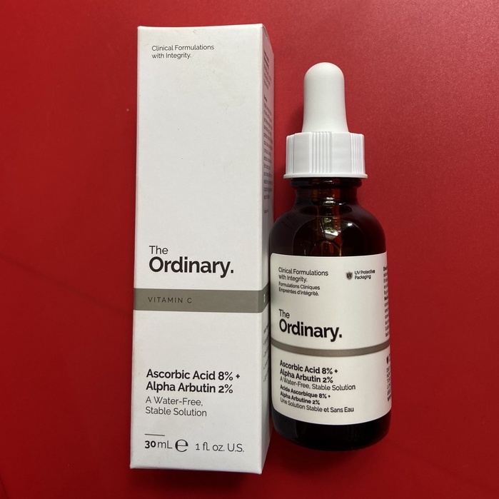 Serum sáng da Ascorbic Acid 8% + Alpha Arbutin 2% - The Ordinary
