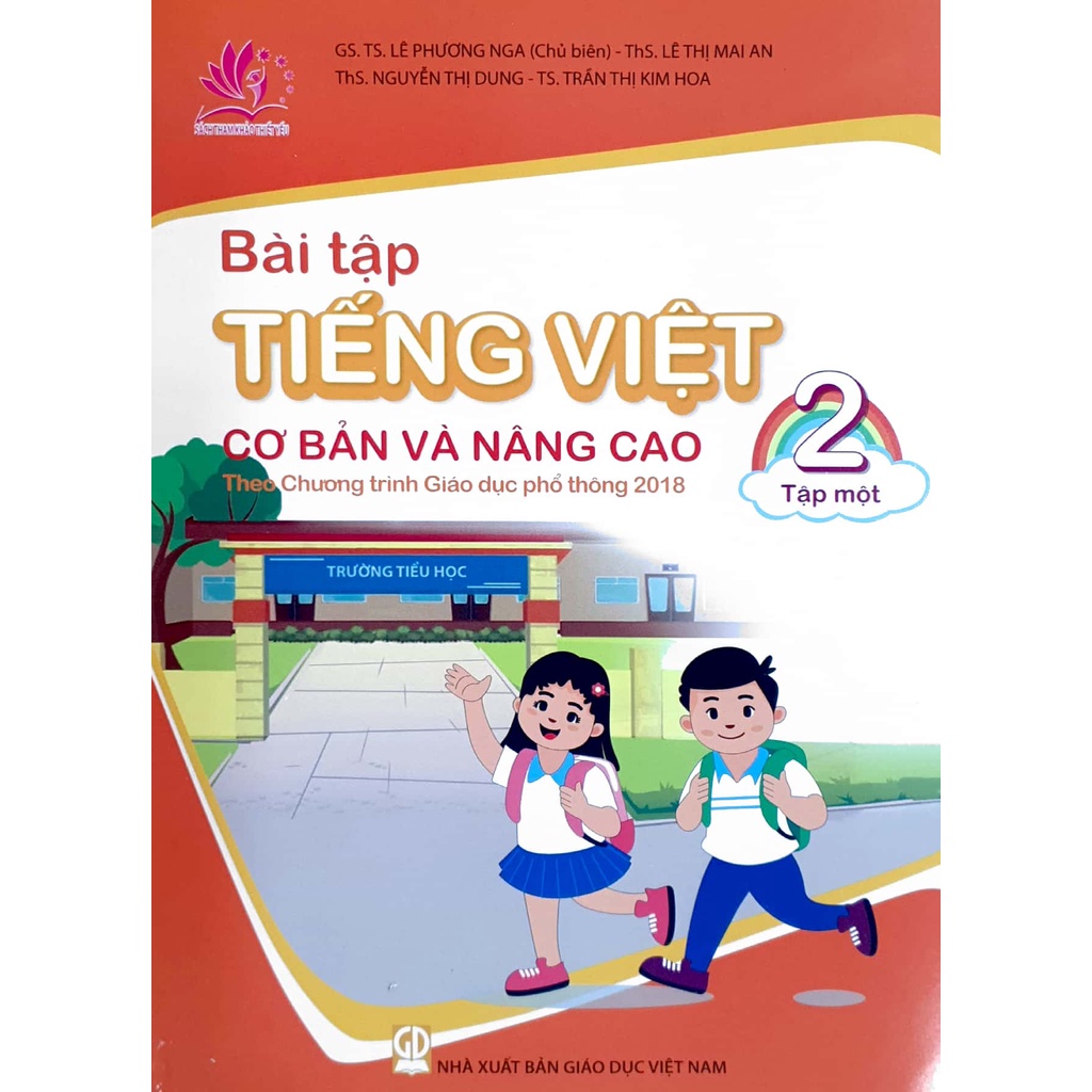 Sách - Bài tập Tiếng Việt cơ bản và nâng cao Lớp 2 - Tập 1 (Theo chương trình Giáo dục phổ thông mới)