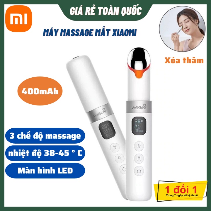 Máy Massage Mắt Làm Đẹp Đa Năng Xiaomi WellSkins WX MY300- Giảm Mệt Mỏi- Xóa Quầng Thâm- Xóa Nệp Nhăn- Chống Lão Hóa