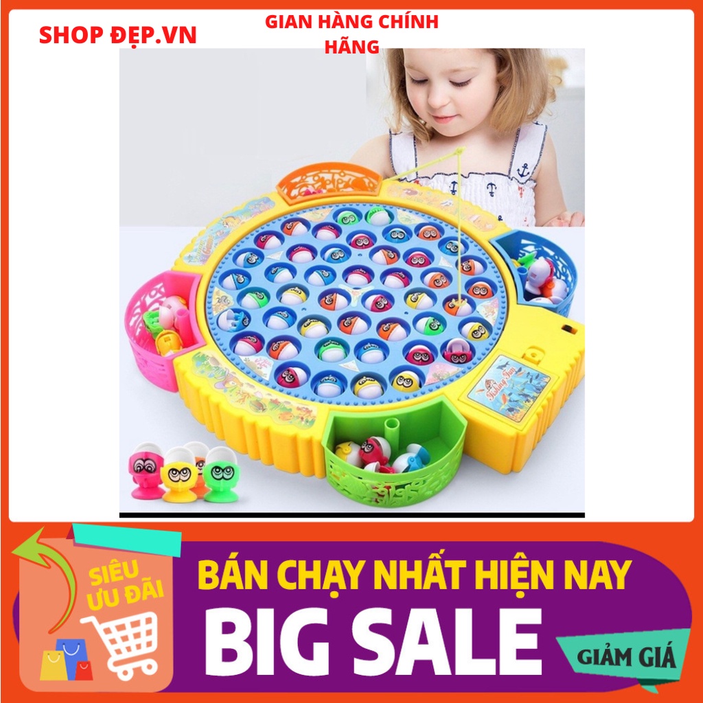 Bộ Đồ Chơi câu cá trẻ em - Trò chơi giáo dục trí tuệ cho bé trai và gáii