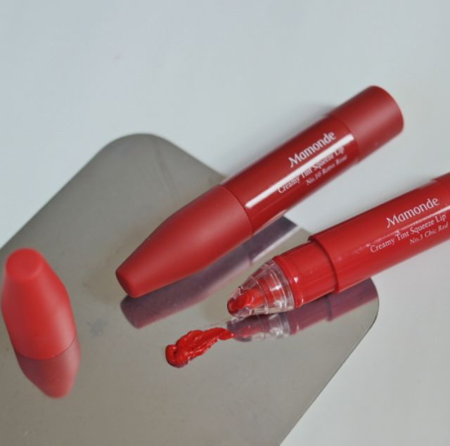 [Có sẵn] Son Mamonde Creamy tint Squeeze Lip 10g