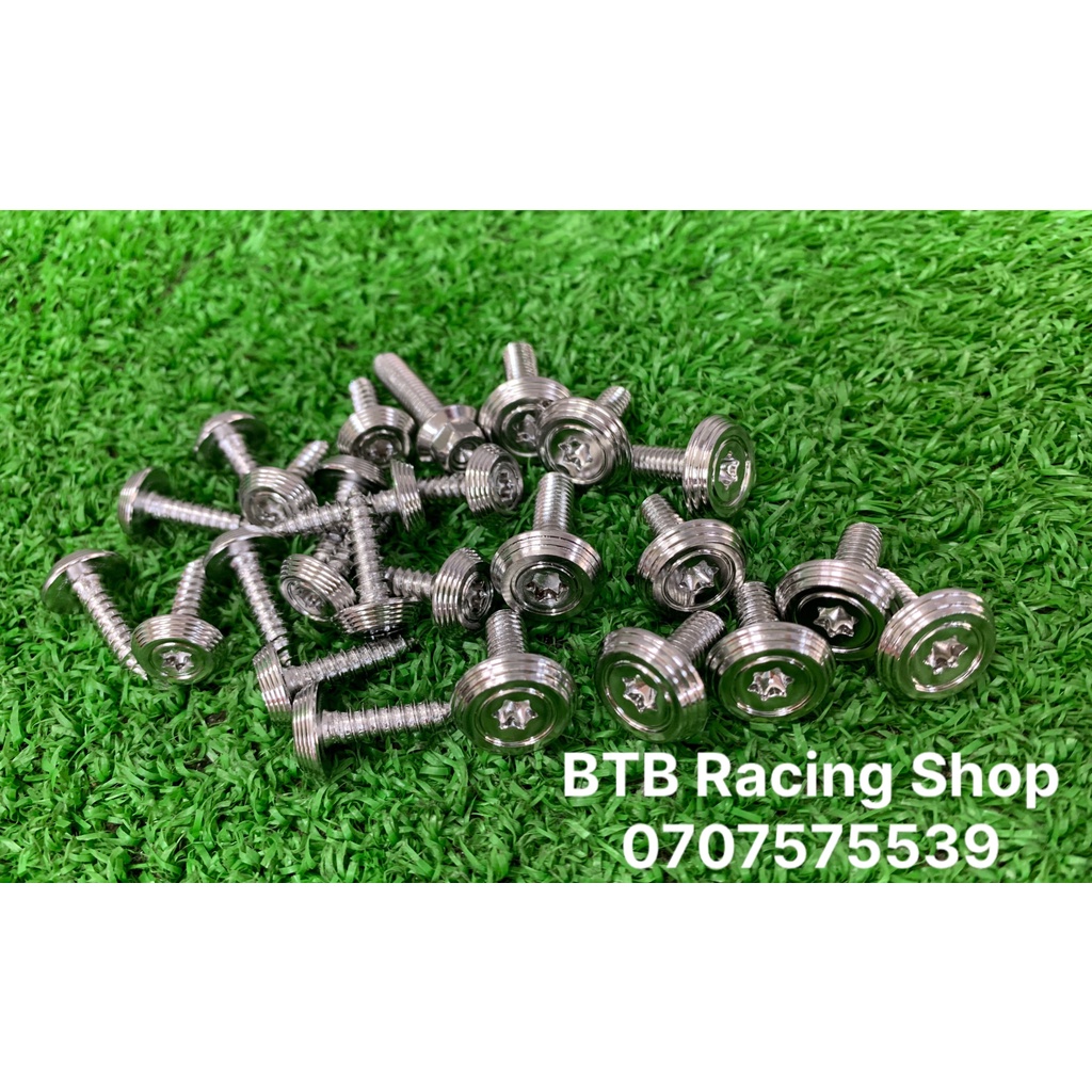 Full ốc dàn áo Salaya inox 304 cho dòng xe Exciter 150