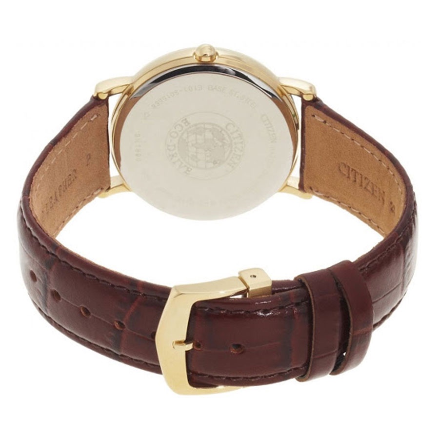 Đồng Hồ Nam Citizen Dây Da BM8242-08E - Mặt Đen