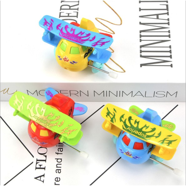 Máy Bay Đồ Chơi Trẻ Em Dây Cót Lộn Ngược