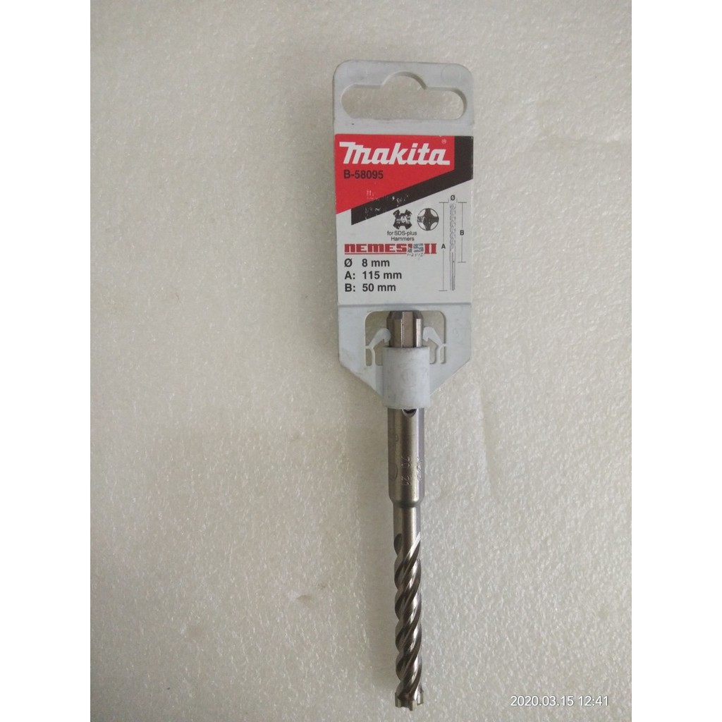 Mũi khoan bê tông Nemesis II chuôi SDS-PLUS Makita B-58095