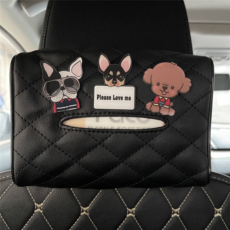 Tissue Box for Car Creative Car Tissue Bag Napkin Carton Hanging Car Sun Visor Armrest Box Tissue Box for Women car accessories a6nE