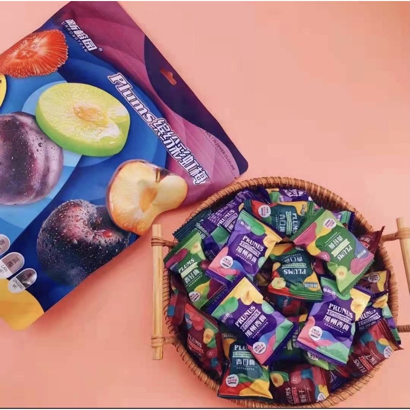 1 Gói omai plums 6 vị,omai mix 408gam