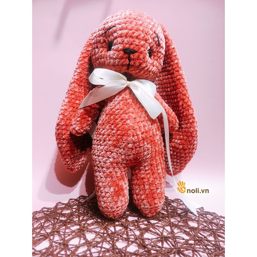 Len nhung chenille 6mm đan móc khăn, chăn, áo, thú bông, siêu mềm mịn, không rụng lông, ấm áp 100g nội địa Trung (21-37)